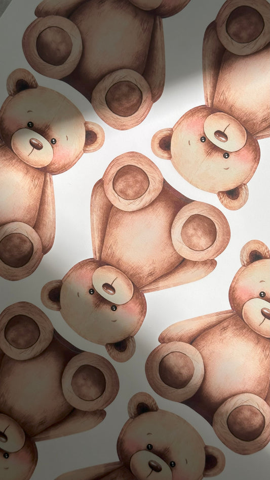 Teddy Bears Fabric Wall Decals
