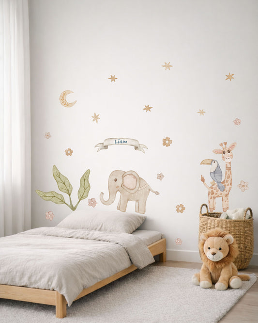 Safari Fabric Wall Decals