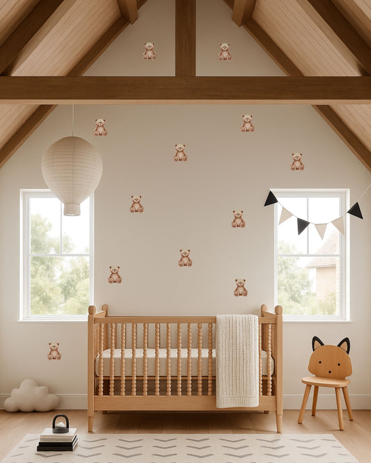 Teddy Bears Fabric Wall Decals
