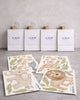 Safari Party Favors for Kids | Fabric Wall Decals Gift Set of 4 | Nursery Decor