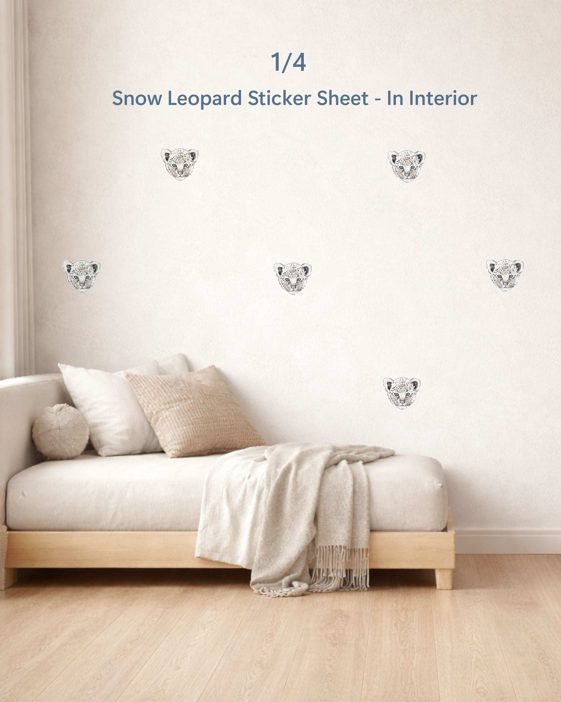 Kids Party Favors Gift Set | Fabric Wall Decals Set 4 | Nursery Playroom Decor