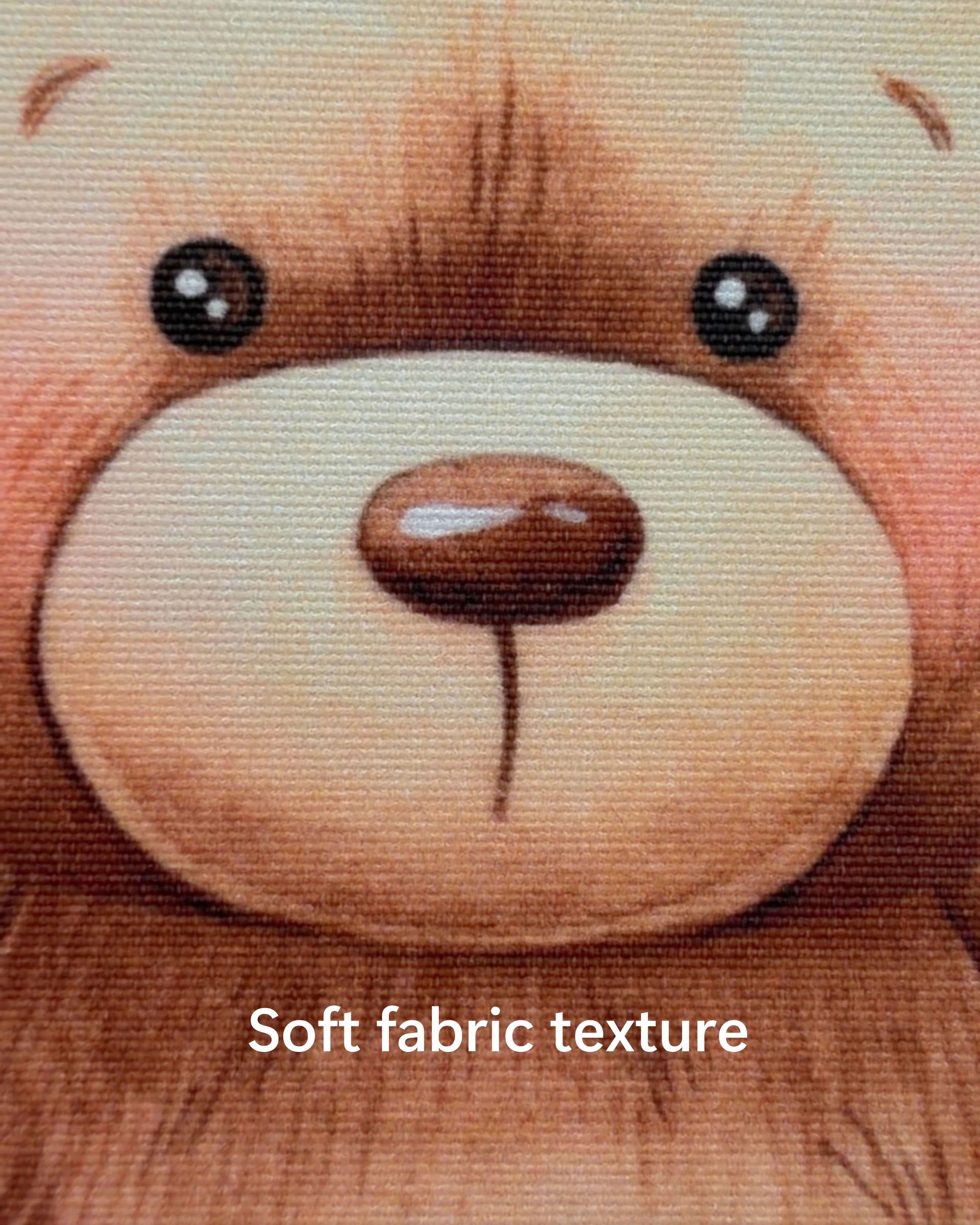 Teddy Bear Party Favors for Kids | Fabric Wall Decals Gift Set 4 | Nursery