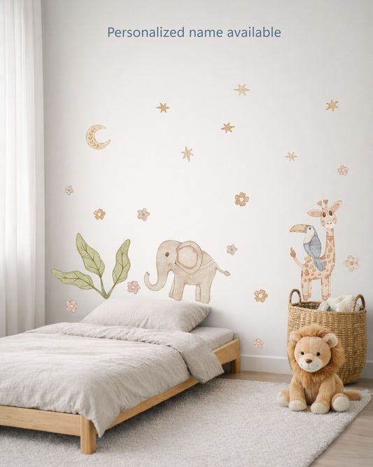 Safari Fabric Wall Decals