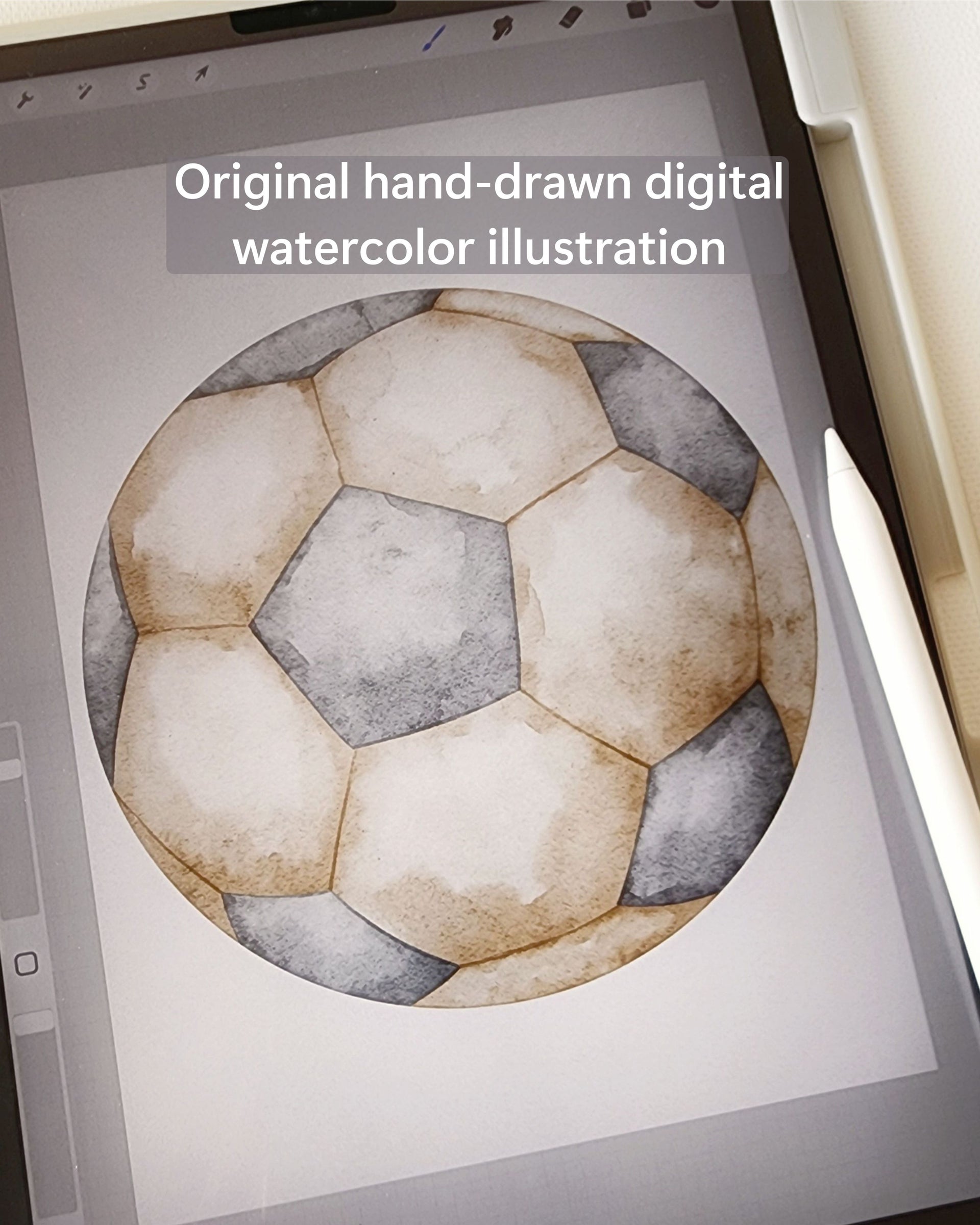 Soccer Ball Fabric Wall Decals for Nursery | Wall Stickers with Name Option